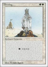 Blessing - Revised Edition - Magic: The Gathering card