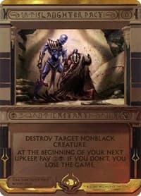 Slaughter Pact - Masterpiece Series: Amonkhet Invocations - Magic: The Gathering card