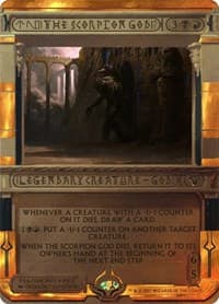 The Scorpion God - Masterpiece Series: Amonkhet Invocations - Magic: The Gathering card