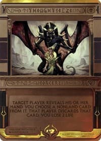 Thoughtseize - Masterpiece Series: Amonkhet Invocations - Magic: The Gathering card