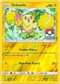 Oricorio - 46/145 (Pokemon League) - League & Championship Cards - Pokemon card