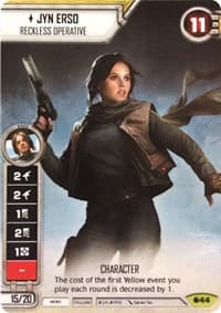Jyn Erso - Reckless Operative (Alternate Full Art) - SWD: Promo Cards - Star Wars: Destiny card