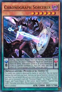 Chronograph Sorcerer - Pendulum Evolution - YuGiOh card