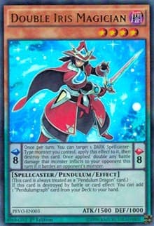 Double Iris Magician - Pendulum Evolution - YuGiOh card