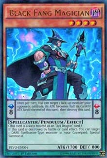 Black Fang Magician - Pendulum Evolution - YuGiOh card