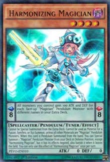 Harmonizing Magician - Pendulum Evolution - YuGiOh card