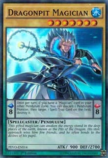 Dragonpit Magician - Pendulum Evolution - YuGiOh card