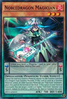 Nobledragon Magician - Pendulum Evolution - YuGiOh card