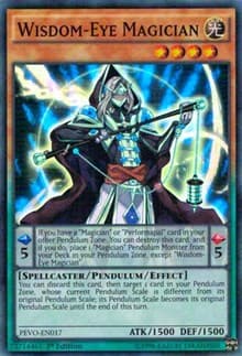Wisdom-Eye Magician - Pendulum Evolution - YuGiOh card