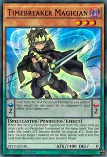 Timebreaker Magician - Pendulum Evolution - YuGiOh card