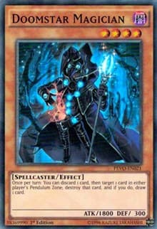 Doomstar Magician - Pendulum Evolution - YuGiOh card