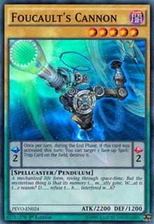 Foucault's Cannon - Pendulum Evolution - YuGiOh card