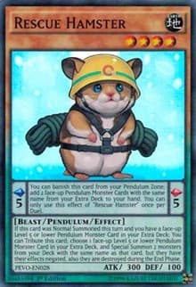 Rescue Hamster - Pendulum Evolution - YuGiOh card