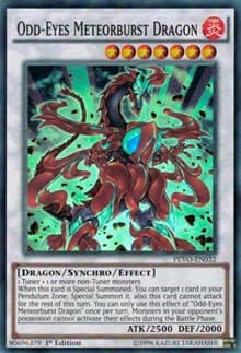 Odd-Eyes Meteorburst Dragon - Pendulum Evolution - YuGiOh card