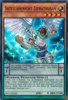 Satellarknight Zefrathuban - Pendulum Evolution - YuGiOh card