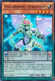 Stellarknight Zefraxciton - Pendulum Evolution - YuGiOh card