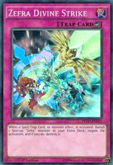 Zefra Divine Strike - Pendulum Evolution - YuGiOh card