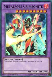 Metalfoes Crimsonite - Pendulum Evolution - YuGiOh card