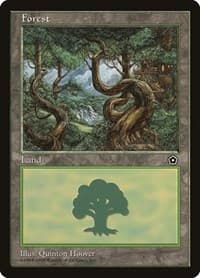 Forest (151) - Portal Second Age - Magic: The Gathering card