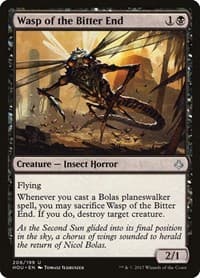 Wasp of the Bitter End - Hour of Devastation - Magic: The Gathering card
