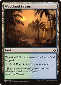 Woodland Stream - Hour of Devastation - Magic: The Gathering card