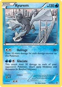 Kyurem 43/113 (BW Legendary Treasures) - Deck Exclusives - Pokemon card