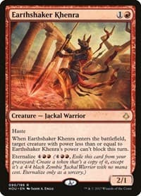 Earthshaker Khenra - Hour of Devastation - Magic: The Gathering card