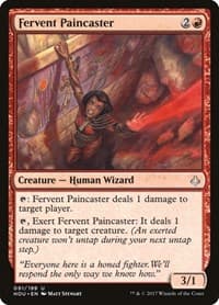 Fervent Paincaster - Hour of Devastation - Magic: The Gathering card