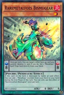 Raremetalfoes Bismugear - Pendulum Evolution - YuGiOh card