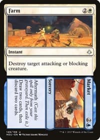 Farm // Market - Hour of Devastation - Magic: The Gathering card