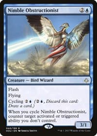 Nimble Obstructionist - Hour of Devastation - Magic: The Gathering card