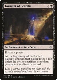 Torment of Scarabs - Hour of Devastation - Magic: The Gathering card