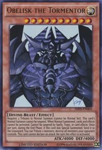 Obelisk the Tormentor (JMPS-EN004) - Shonen Jump Magazine Promos - YuGiOh card