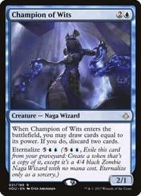 Champion of Wits - Hour of Devastation - Magic: The Gathering card