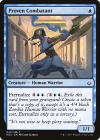 Proven Combatant - Hour of Devastation - Magic: The Gathering card