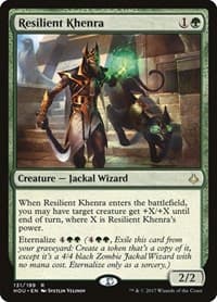 Resilient Khenra - Hour of Devastation - Magic: The Gathering card