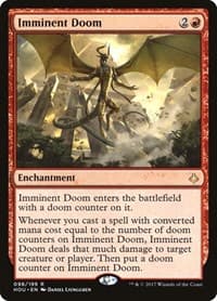 Imminent Doom - Hour of Devastation - Magic: The Gathering card
