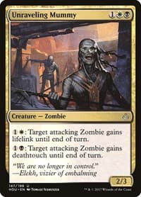 Unraveling Mummy - Hour of Devastation - Magic: The Gathering card