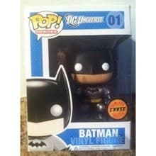 Batman: Batman (Bobble-Head) (Metallic) (Limited Edition Chase) - Pop! Vinyl - Funko card