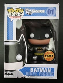 Batman: Batman (Yellow Symbol) (Metallic) (Limited Edition Chase) - Pop! Vinyl - Funko card