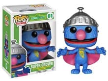 Sesame Street: Super Grover - Pop! Vinyl - Funko card