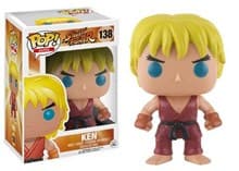 Street Fighter: Ken - Pop! Vinyl - Funko card