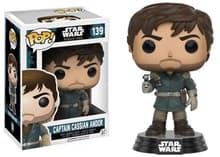 Star Wars: Captain Cassian andor (Bobble-Head) - Pop! Vinyl - Funko card