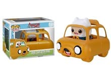 Adventure Time: Jake Car and Finn - Pop! Vinyl - Funko card