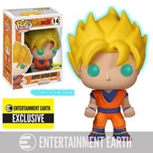 Dragon Ball Z: Super Saiyan Goku (Glow in the Dark) - Pop! Vinyl - Funko card