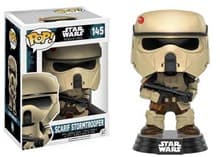 Star Wars: Scarif Stormtrooper (Shoretrooper) (Bobble-Head) - Pop! Vinyl - Funko card
