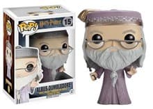 Harry Potter: Albus Dumbledore with Wand - Pop! Vinyl - Funko card