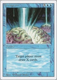 Braingeyser - Revised Edition - Magic: The Gathering card