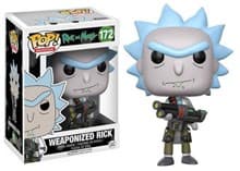 Rick and Morty: Weaponized Rick - Pop! Vinyl - Funko card