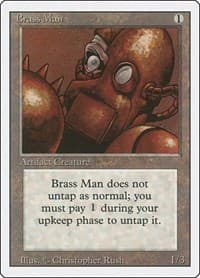 Brass Man - Revised Edition - Magic: The Gathering card